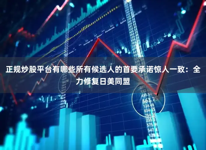 正规炒股平台有哪些所有候选人的首要承诺惊人一致：全力修复日美同盟